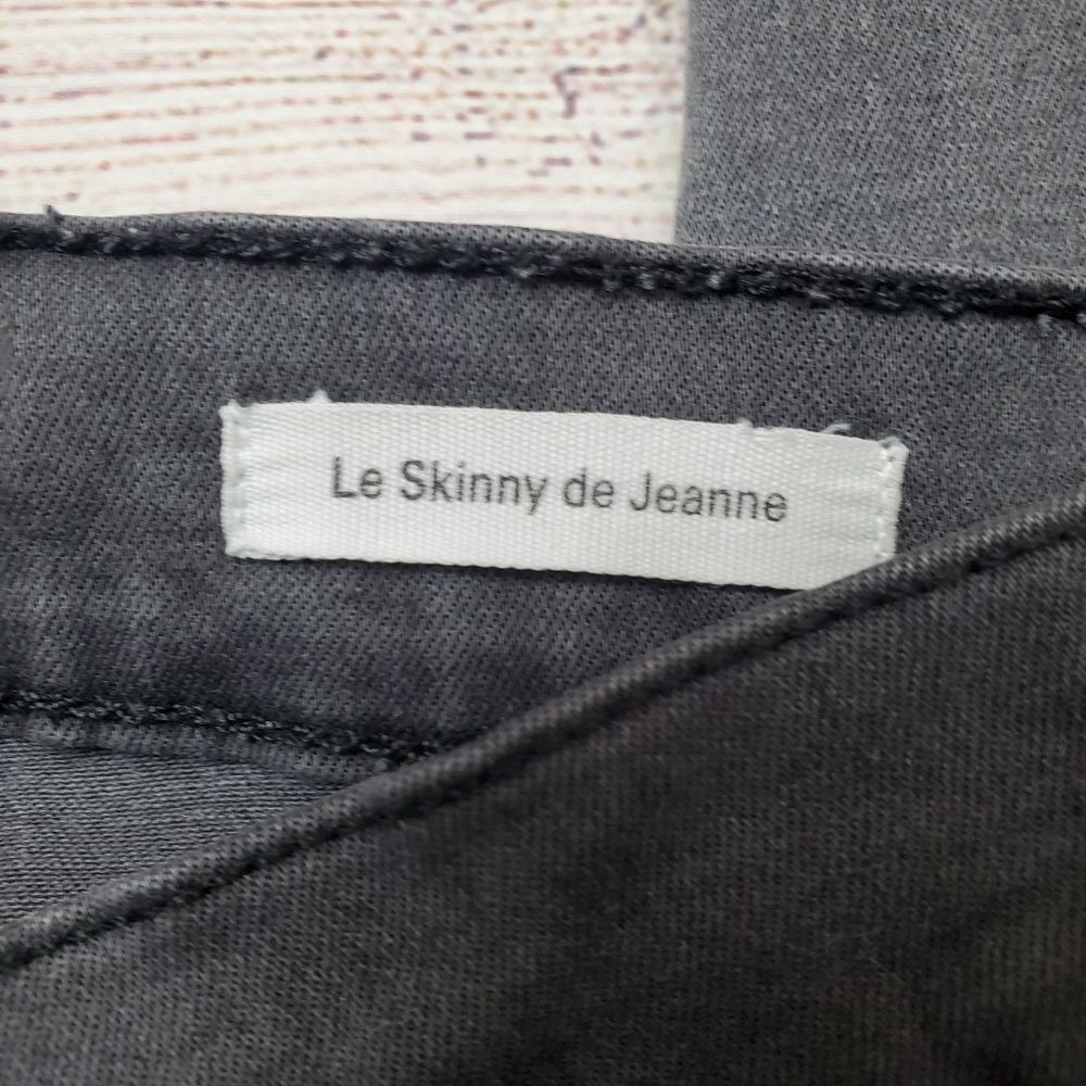 Frame denim distressed skinny jeans 26 - Picture 4 of 8